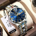 BINBOND Luxury Brand Luminous Quartz Watch For Men